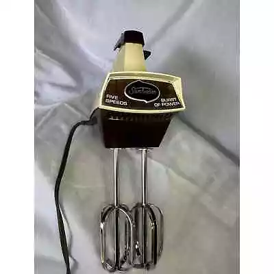 Vintage Sunbeam Mixer Harvest Gold Preowned Works  • $25