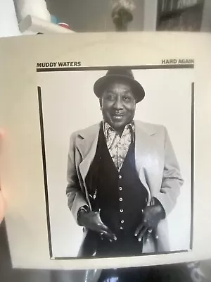 Muddy Waters - Hard Again LP Blue Sky PZ 34449  1977 1st Pressing VG NM • $17