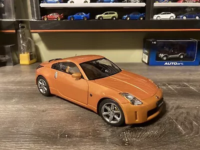1/18 Autoart Nissan 350z Orange • $110