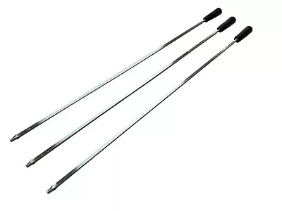£39.99 • Buy Replacement Stainless Steel Cypriot Charcoal BBQ Rotisserie Skewers X 3