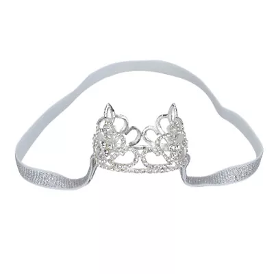 Baby Tiara Crystal Headwear Baby Cown Crystal Tiara Baby Headwear • £10.99