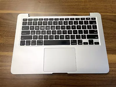 MacBook Pro 13  Late 2013 2014 A1502 Top Case Palmrest + Touchpad + Battery WORK • $69.99