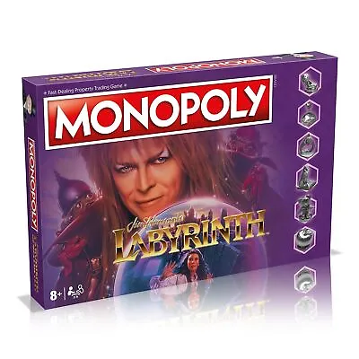 Winning Moves Labyrinth Monopoly Board Game Goblin King Explore Jim Henson's La • $47.56