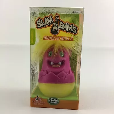 Slam Bams High Bounce Monsta' Balls Bouncing Weeble Eggstinction Figure 2017 New • $15.96