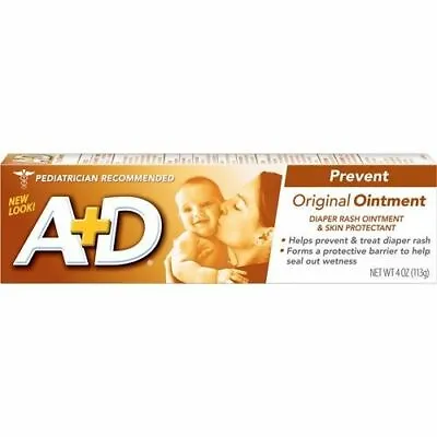 A + D Original Ointment Diaper Rash & Skin Protectant Ointment - Large Tube • $12.95