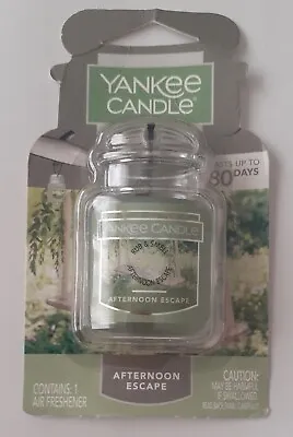 Yankee Candle Ultimate Car Jar Air Freshener  AFTERNOON ESCAPE  • £4.45