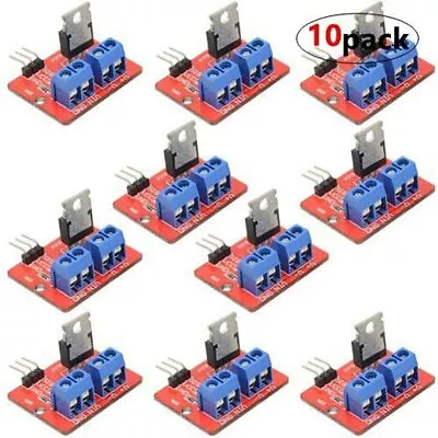 10 Pcs IRF520 MOSFET Driver Module For Arduino Raspberry Pi Home Improvement • $22.24