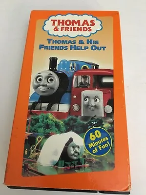 Thomas & Friends/THOMAS & His Friends Help Out(VHS1993)-TESTED-RARE COLLECTIBLE • $33.56