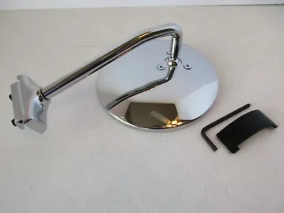 4 1/2  Long Arm Stainless Sideview Mirror Peep Chevy Ford Hot Rod Car Truck#6611 • $23.99
