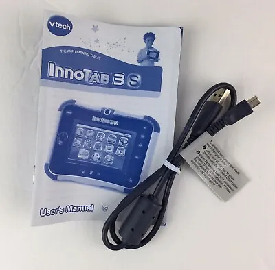 VTech InnoTab 3S User Manual & USB Cord NEW • $11.95