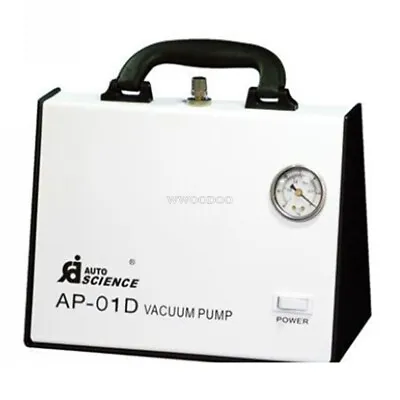 New Handheld Lab Oil Free Diaphragm Vacuum Pump AP-01D 8L/M Pressure Adjustab Wz • £251.19