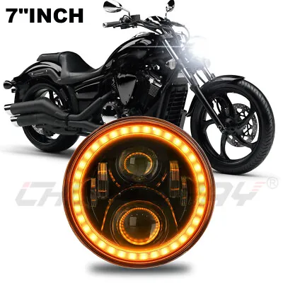 7  Inch LED Headlight Lamp FOR Suzuki Marauder VZ 800 1600 Boulevard GSX1400 • $49.99