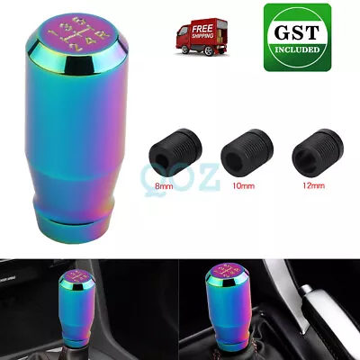 $17.97 • Buy Universal Aluminum Manual Gear Knob 5 Speed Shifter Car Stick Shift Lever AU