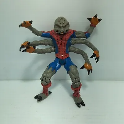 Vintage Marvel 5  Man-spider Six Armed Mutant Spider-man Figure Toybiz 1995 • $13