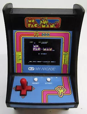 2019 Bandai Namco Ms. Pac Man Mini  My Arcade . • $22