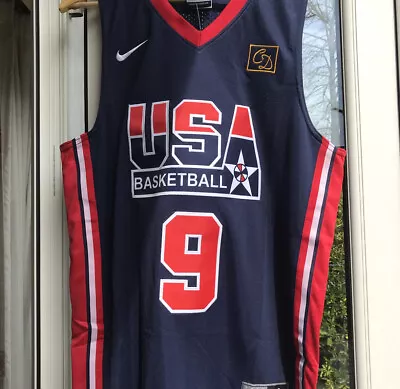 £33 • Buy Large Jordan 1992 Barcelona Olympics USA NBA Dream Team Basketball Jersey UK