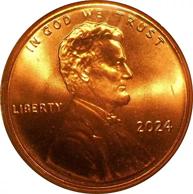 2024-P  - Lincoln Cent Obverse Doubled Strike • $25.95