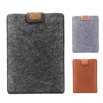 £9.59 • Buy Wool Felt Laptop Cover Sleeve Case Pouch For Apple MacBook Notebook 11 13 15
