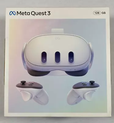 Meta Quest 3 128GB VR Headset Complete System • $449