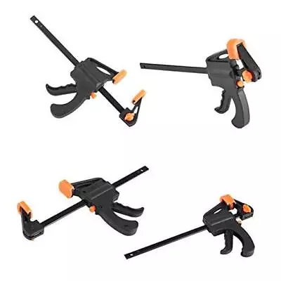 Woodworking Bar Clamp Clip Hobby F Clamp Release Squeeze Push And Hold Fixed  • $17.60