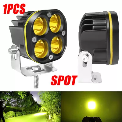 3  Led Work Light Bar Offroad Spot Yellow Driving Amber Fog Lamps Trucks ATV UTV • $21.99