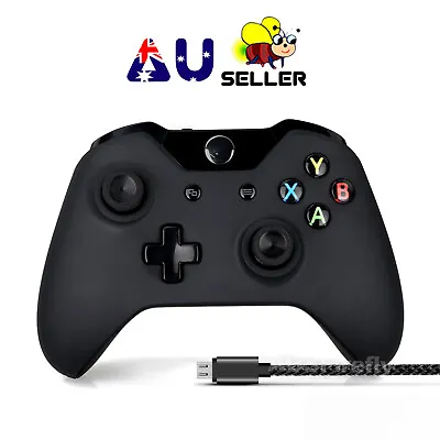 Wireless Bluetooth Game Controller Gamepad For Xbox One/X/S Windows PC+USB Cable • $60.95