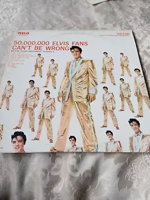 Elvis Presley   Fans Can't Be Wrong Lp • £10