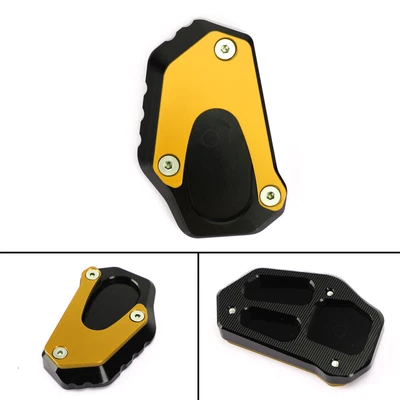 $13.95 • Buy Motorcycle Kickstand Enlarge Plate Pad For Suzuki V-Strom 1050A/XT 20 Gold YU