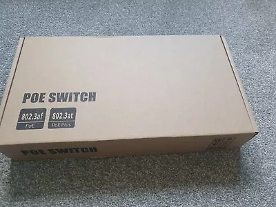 10 Port Gigabit Switch With 8-Port POE Part Number: VA-SW8POE-IP-2 • £80