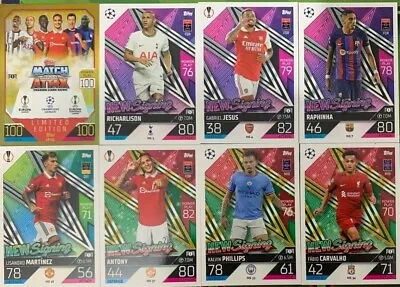 £2.25 • Buy Match Attax 2022/23 22/23 Champions League Update Cards - New Signings/ Limited