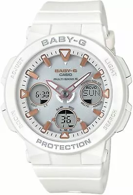 CASIO Baby-G Beach Traveler BGA-2500-7AJF Solor Radio Woman Watch New In Box • $246.26