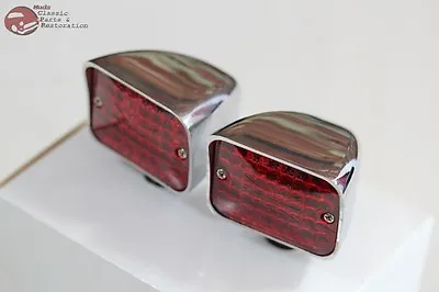 Custom Truck Hot Rat Street Rod Tail Lamp Auxillary Marker Clearance Lights Pair • $64.30