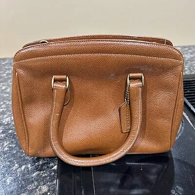 Vintage COACH Madison Sutton Bag 4410 Brown Pebbled Leather W/Removable Strap • $39.99