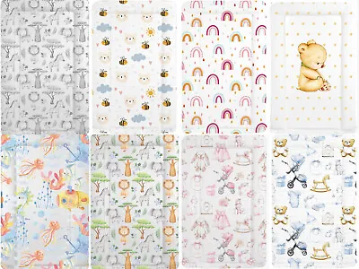 Baby Nursery Waterproof Soft Padded Changing Mat Easy To Clean Lots Of Designs • £15.99