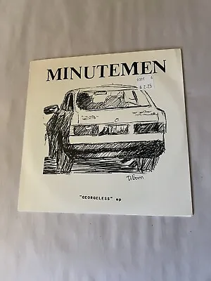 Minutemen Georgeless EP 7” Vinyl 1993 Punk Rock Insert • $40