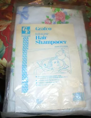 Grafco Inflatable Hair Shampooer Vintage Sold As Is • $17.50