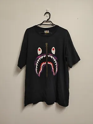 $55 • Buy A Bathing Ape Vape Shark Tee Shirt Size XL