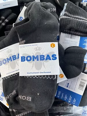 Bombas Socks Unisex Ankle Size Large (Men's 9-13 Women's 10.5-13) 6 Pairs • $24