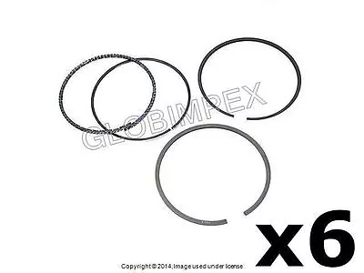 BMW E30 E36 (1987-1993) Standard Piston Ring Set Set Of 6 GOETZE + WARRANTY • $122.80