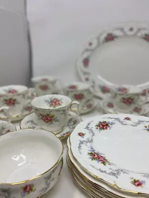 £199.99 • Buy Royal Albert Bone China Tranquillity Large Dinner Set Plates Tea Cups Saucers 