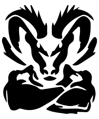 JDM RAM MUSCLE Vinyl Decal Sticker Car Truck Auto Rear Window Truck 8  X 9.1  • $7.31