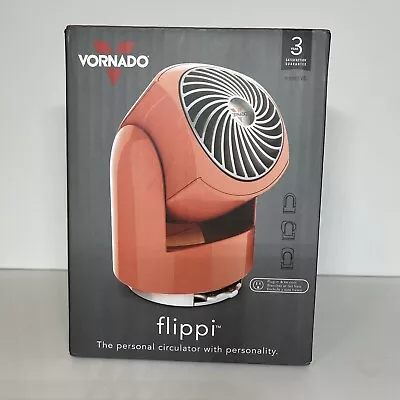 New Vornado Flippi Fan Melon/Orange Two Speed V6 Personal Air Circulator • $24.99