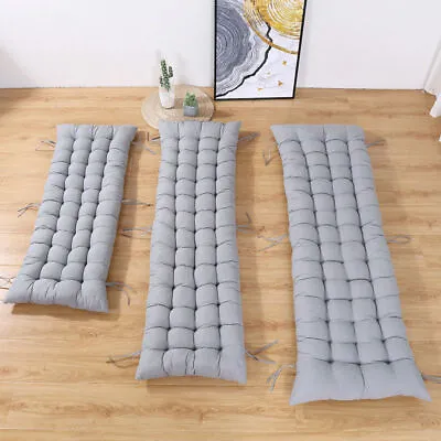 Garden Bench Cushion 2-3-4 Seater Patio Pad Seat Pads Swing Chair Fleece Cushion • £11.95