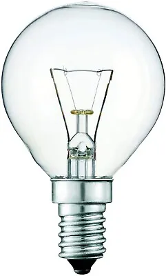 10 X 40W SES E14 Clear Golf Light Bulbs • £6.99