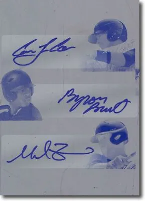 2012 Carlos CORREA * Byron BUXTON * Mike ZUNINO * Rize Auto Press Plate 1/1 • $250