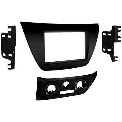 Metra 95-7017b Black Double Din Stereo Dash Kit 2002-2005 Mitsubishi Lancer • $46.98