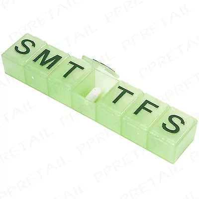 £5.80 • Buy SMALL - EXTRA LARGE 7 Day Weekly/Daily PILL ORGANISERS RANGE Tablet Box Planner