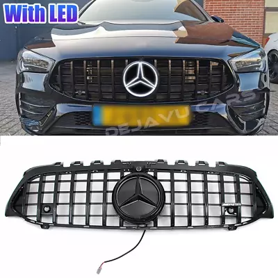 Black Grille Front Grill W/Star For Mercedes C118 W118 CLA250 CLA200 2020-2023 • $103.99