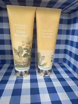 Victoria’s Secret Oasis Blooms Fragrance Lotion For Women 8oz / 236mL - Set 2 • $24.99