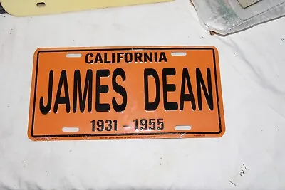 1931-1955 California James Dean Vanity License Plate Lot 8 • $42